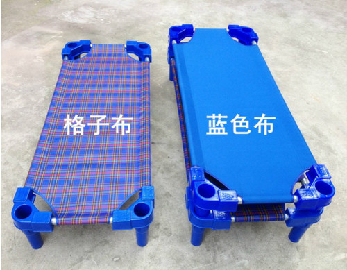 早教幼儿园午睡床简易塑料