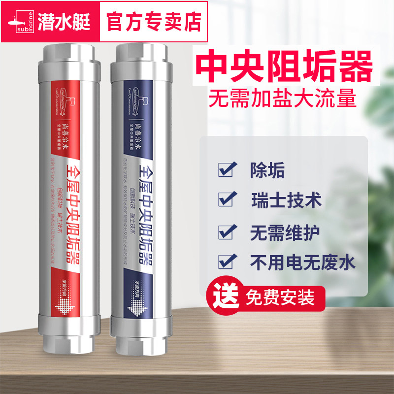 中央大流量家用全屋无盐软水机