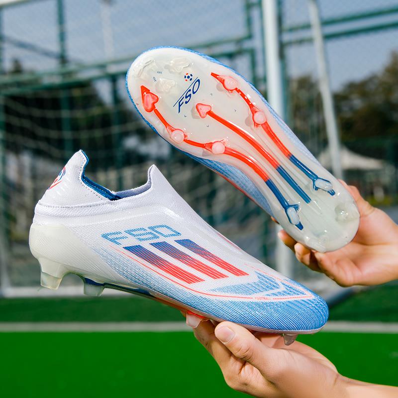 欧洲杯F50梅西足球鞋男女tf碎钉低帮猎鹰儿童FG长钉专业比赛训练