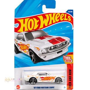 121号 '67 FORD MUSTANG COUPE 福特野马 白色 风火轮