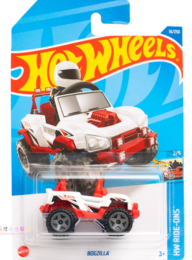 16号 BOGZILLA 白色 泰风火轮 HW RIDE-ONS系列22F