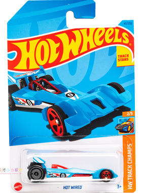 41号 HOT WIRED 蓝色 风火轮 HW TRACK CHAMPS系列23C23D