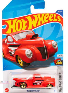 181号 '40 FORD PICKUP 福特 红色 风火轮 HW DRAG STRIP系列