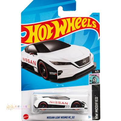 91号 NISSAN LEAF NISMO RC_02 日产 白色 美泰风火轮 HW MODIFIE