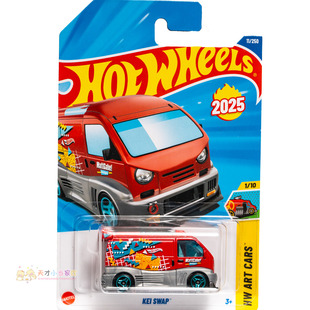 红色 SWAP KEI CARS系列25A ART 风火轮 11号