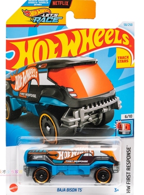 58号 BAJA BISON T5 黑色 风火轮 HW FIRST RESPONSE系列24C