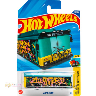 88号 AIN'T FARE 巴士 翠绿色 风火轮 HW ART CARS系列25D