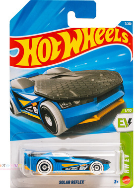 7号 SOLAR REFLEX 蓝色 风火轮 HW EV系列26A