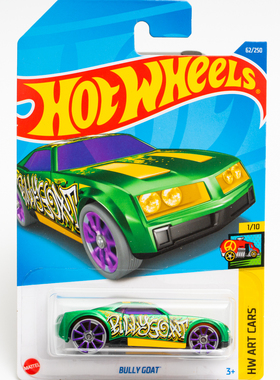 62号 BULLY GOAT 绿色 风火轮 HW ART CARS系列22H22J