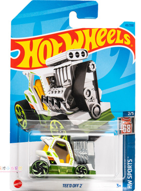 43号 TEE'D OFF 2 白色 风火轮 HW SPORTS系列23J