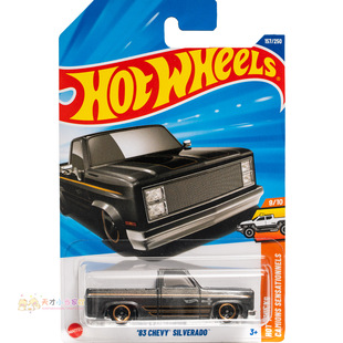 157号 '83 CHEVY SILVERADO 雪佛兰 深灰色 风火轮25Q