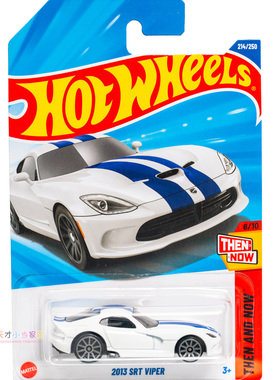 214号 2013 SRT VIPER 道奇蝰蛇 白色 风火轮 THEN AND NOW系列25