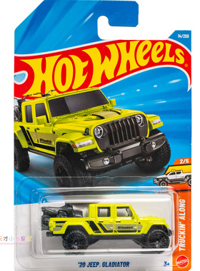 14号 '20 JEEP GLADIATOR 荧光绿色 风火轮26A