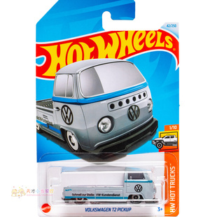 42号 VOLKSWAGEN T2 PICKUP 大众 灰色 美泰风火轮 HW HOT TRUCKS