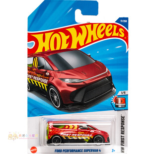 17号 FORD PERFORMANCE SUPERVAN 4 福特 普宝 红色 风火轮 HW FI