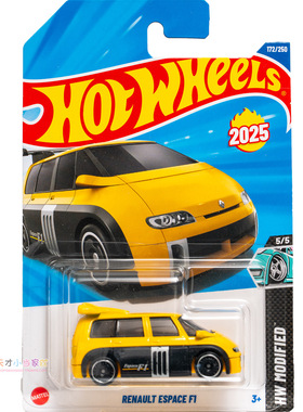 172号 RENAULT ESPASE F1 雷诺 黄色 风火轮 HW MODIFIED系列25J