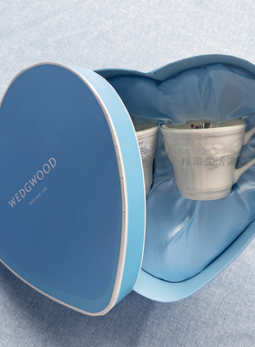 现货WEDGWOOD威基伍德Festivity欢愉假日树莓马克杯结婚礼物水杯