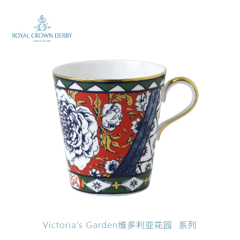 礼品英国德贝蓝色绿色马克杯