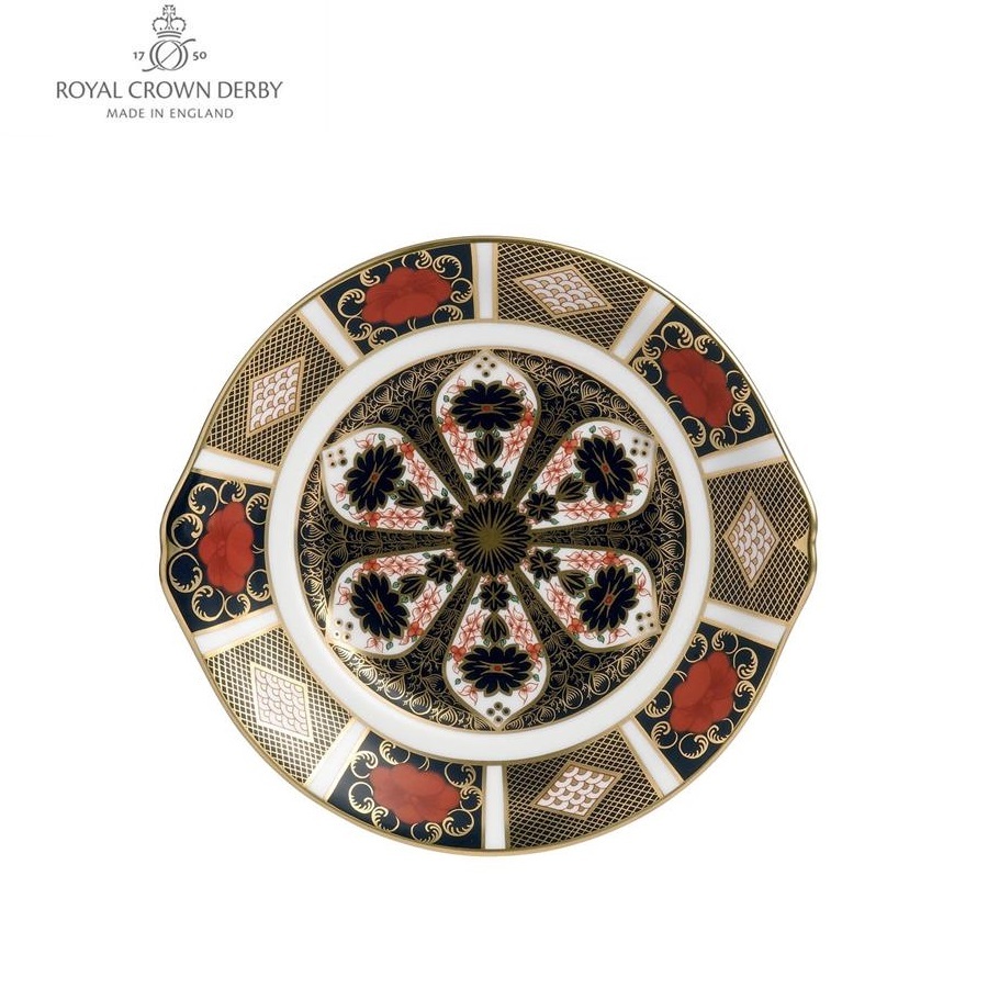 古典伊万里双耳盘英国