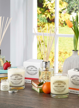 英国缇树Tiptree斯嘉丽小红草莓天然藤条香薰浪漫伴手礼居用香氛