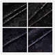 黑色国风缎面暗纹提花缎古风旗袍汉服马面连衣裙绸缎衣服布料面料