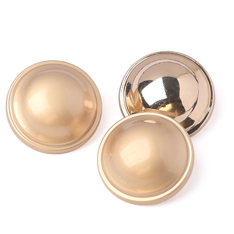 高端金属蘑菇光头钮扣大衣毛衣开衫精致扣子西装外套衣服纽扣金色