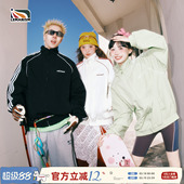 情侣款 lemanism美式 新款 运动夹克男2026春季 外套 潮流三条杠插肩袖