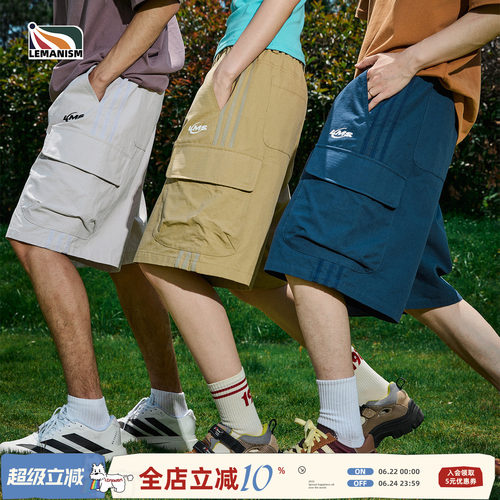 工装休闲短裤男情侣款女夏新款