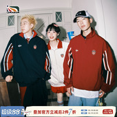 情侣款 新款 宽松外套 潮流复古撞色条纹夹克男2026春季 lemanism美式