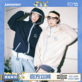 潮流撞色连帽防晒衣男春夏夹克外套 lemanism美式 FAFADOG联名
