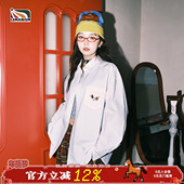 2025春秋情侣寸衣宽松衬衫 lemanism潮牌纯棉腊肠狗衬衫 男长袖 外套