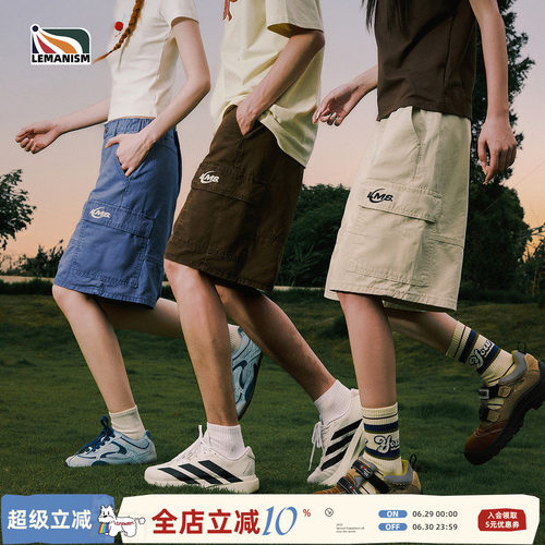 潮牌工装休闲短裤男情侣女新款