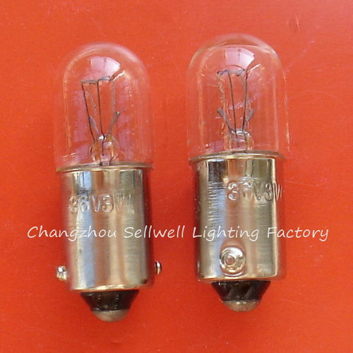 赛远电光源 微型灯泡 36V 3W BA9S T10X28 a620 高品质