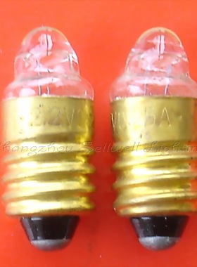 赛远电光源 微型灯泡 黄色灯头 2.2v 0.25a e10x22 a494 高质量