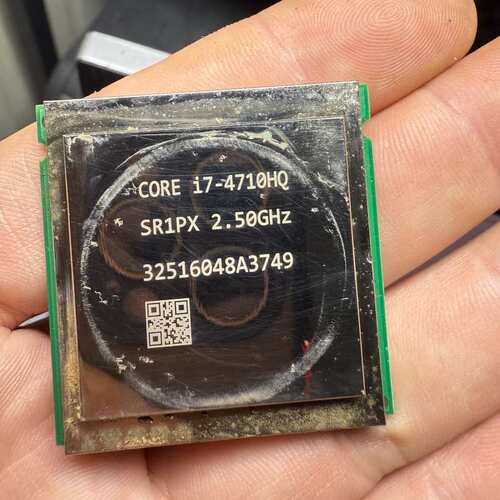议价i7 4710HQ处理器 台式机 魔改CPU，h81主板可维修