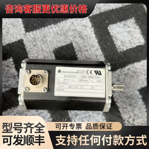 议价BG65×25SI德恩科电机转速2915电压24v电流3.8可维修