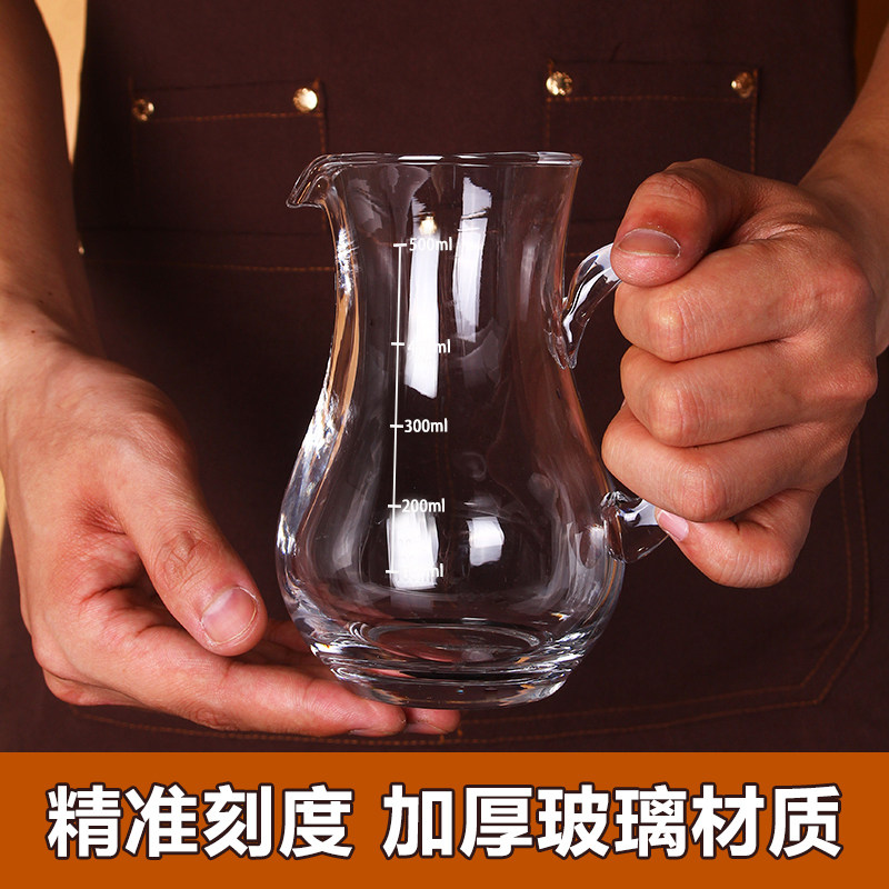 加厚精准刻度葫芦分酒器一斤装图片