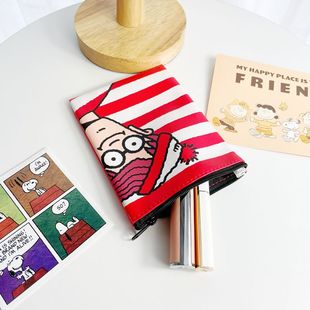 wally 儿童绘本 Where 卡通零钱包文件袋浴巾 威利在哪儿