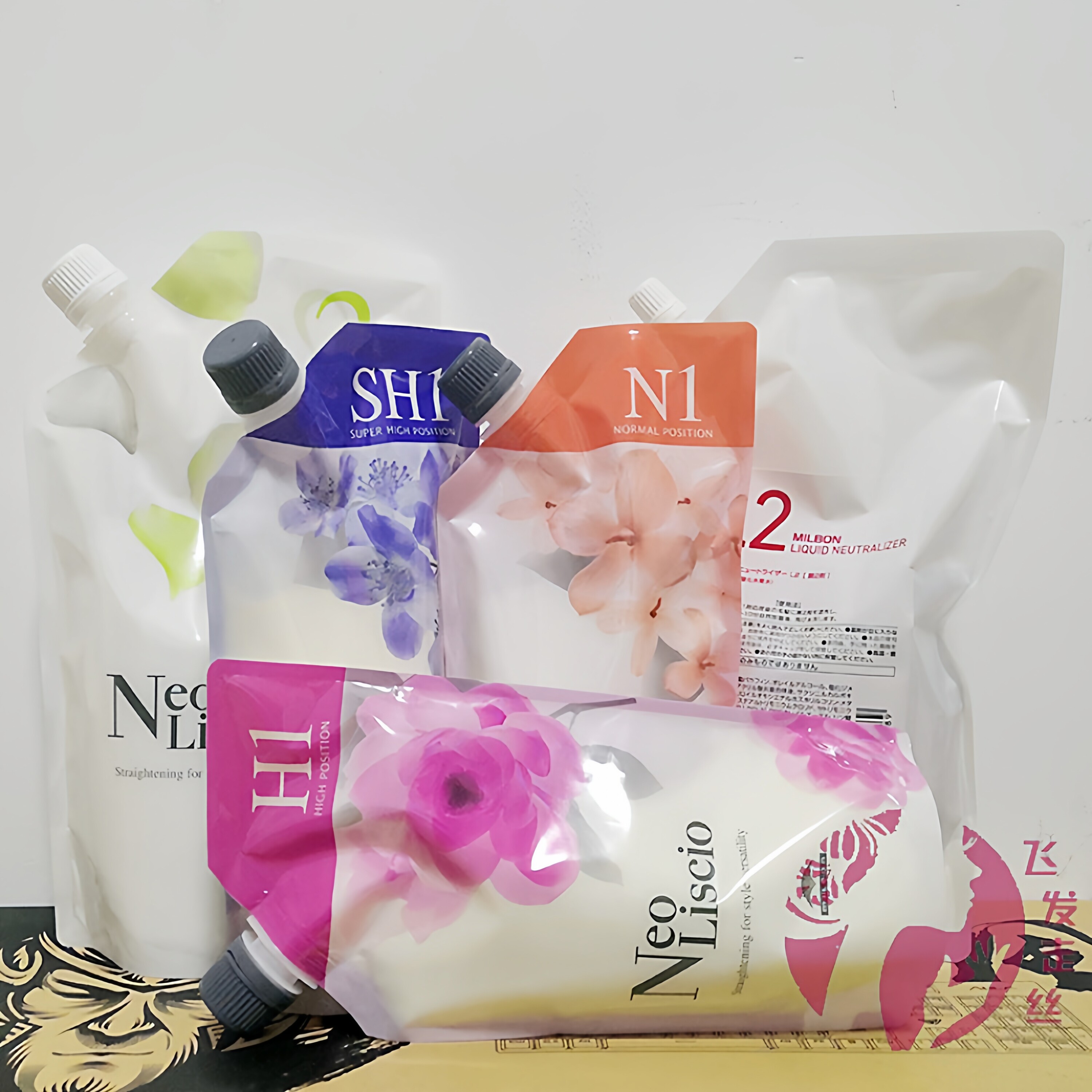 玫丽盼霓欧靓卓热烫卷直发膏软化剂顺直n1 h1 sh1卷发定型剂l2