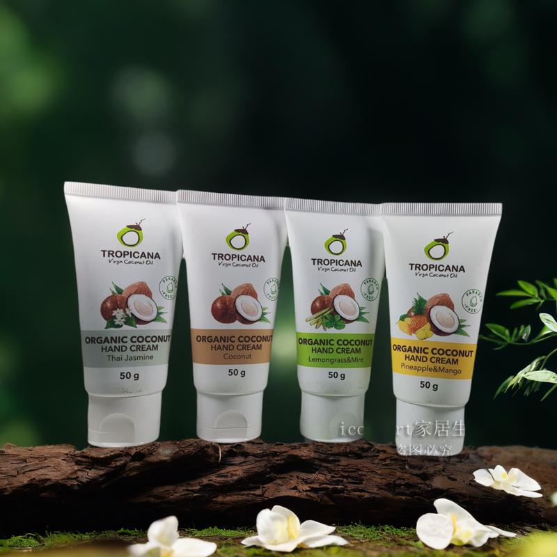 泰国tropicana 天然椰子油护手霜不含防腐剂可用护手滋润保湿