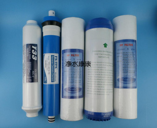 美特佳 浦瑞特 纯水机75G全套1-5级RO膜滤芯