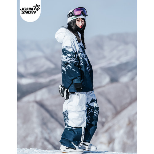 johnsnow滑雪服套装防水保暖