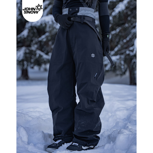 John snow滑雪裤25新款3L硬壳专业防水防风耐磨单板户外男女雪裤