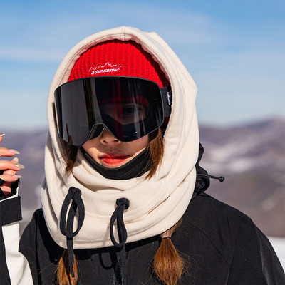 johnsnow头盔套抓绒保暖护具