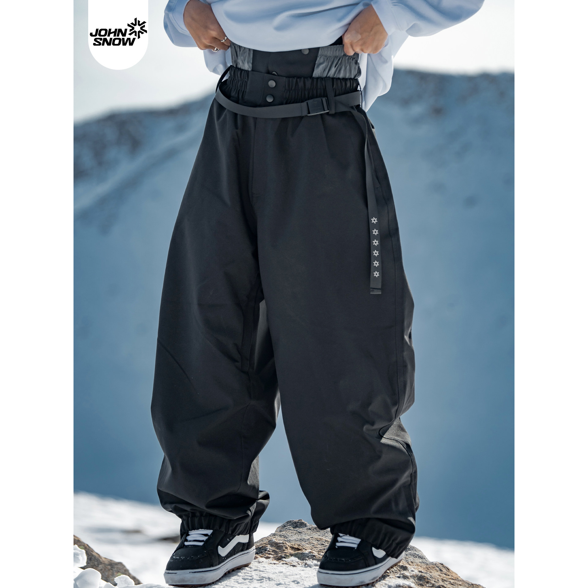 John snow滑雪裤女款男防水防风单板双板专业雪裤子宽松冬季加厚,户外/登山/野营/旅行用品,滑雪裤,淘宝优惠券,粉丝福利购,淘宝优惠卷