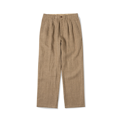 汉麻透气凉感士林染长裤