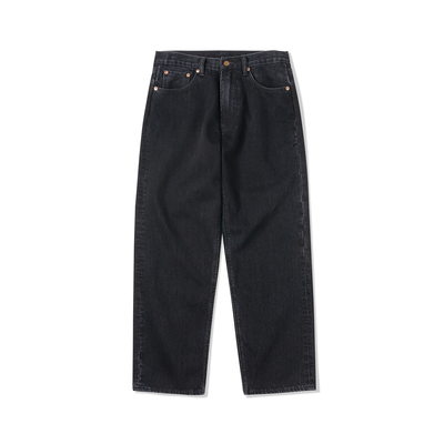 NATIVEWELL冈山KUROKi牛仔长裤水洗黑牛有机长绒棉