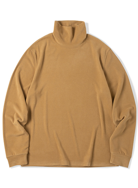 NATIVEWELL打底高领保暖长袖tee厚软羊绒蛋白面料亲肤温暖