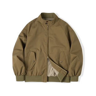 NATIVEWELL哈灵顿夹克东丽定织防水锦棉混纺高密