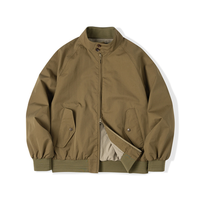 NATIVEWELL哈灵顿夹克东丽定织防水锦棉混纺高密